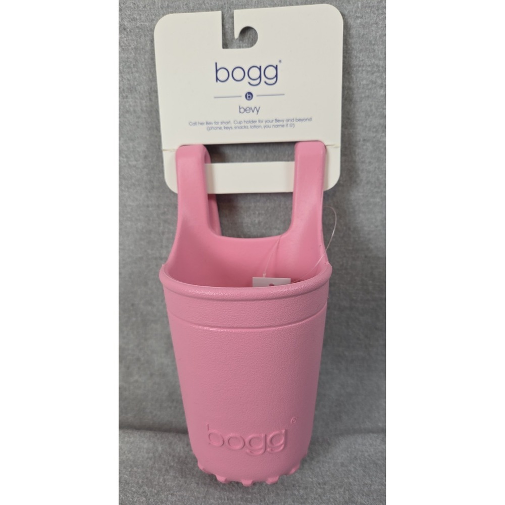 BOGG BAG Bevy Beverage Holder Organizer Drink Accessory Blowing Pink Bubbles NEW
